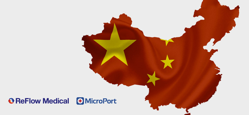 ReFlow Medical and MicroPort Scientific Announce Chinese Alliance