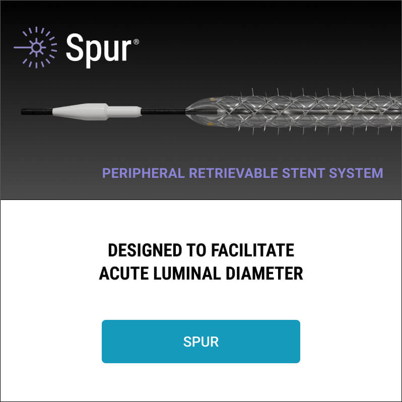 Spur Peripheral Retrievable Stent System